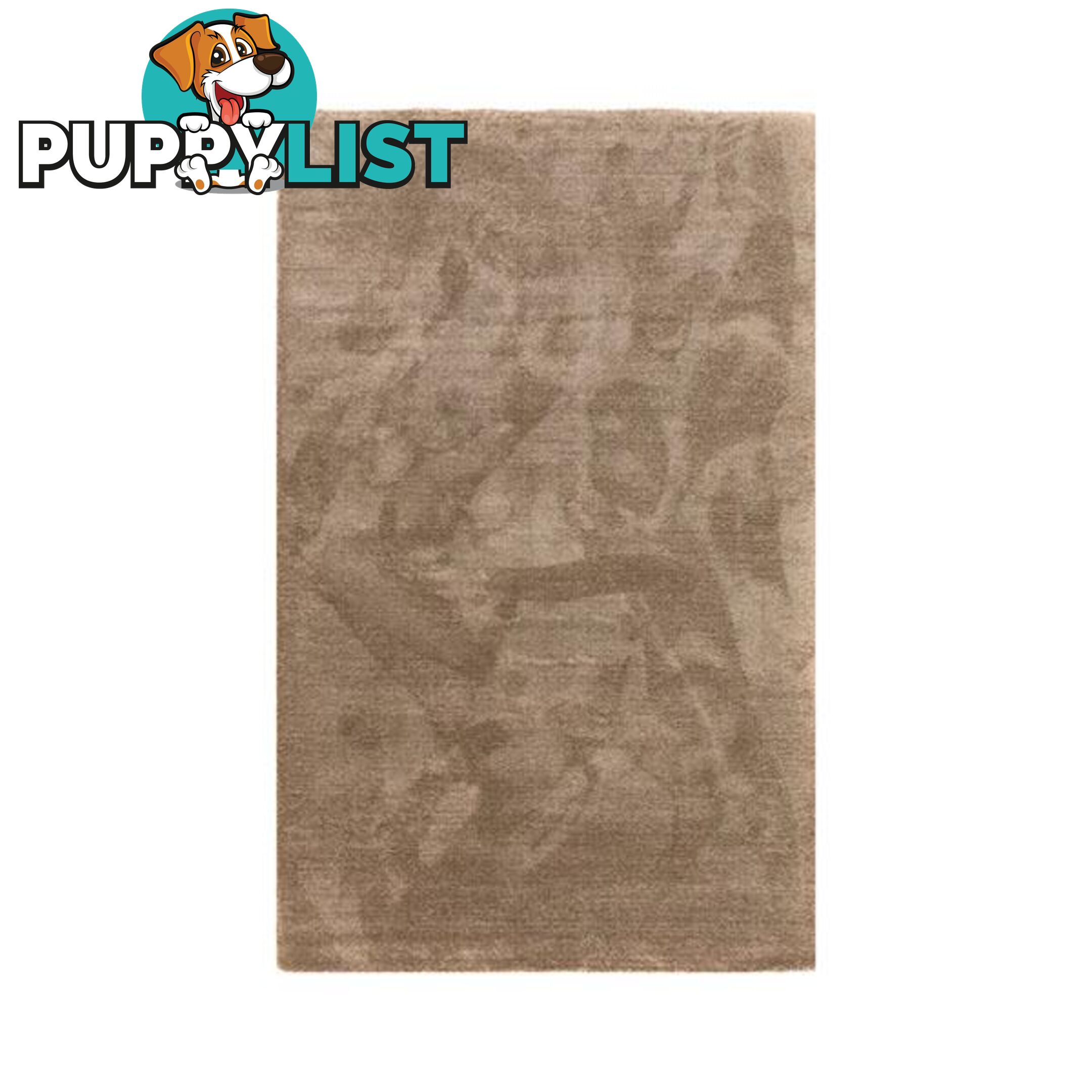 Heat Set Polyester Vogue Beige Rug - Unbranded - 787976630409