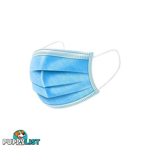 50 Disposable Face Masks Filter Anti Dust Respirator 3 Layers - Unbranded - 7427046229043