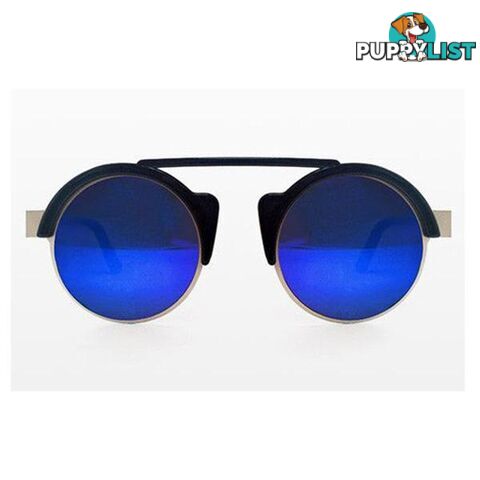 Spitfire Sunglasses Of World Black Silver Blue Mirror - Spitfire - 7427046163385