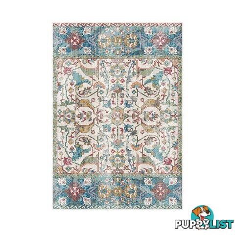 Heat Set Opera Beige Blue Rug - Unbranded - 9476062085988