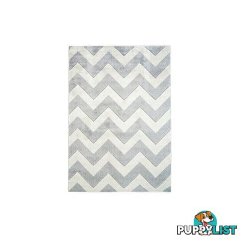 Picasso Chevron Light Grey Home Rug - Unbranded - 9324373027459