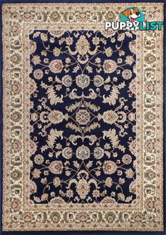 Ash Navy Cream Rug - Unbranded - 4344744432762