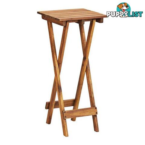 Plant Stand Solid Acacia Wood - Unbranded - 8719883743837