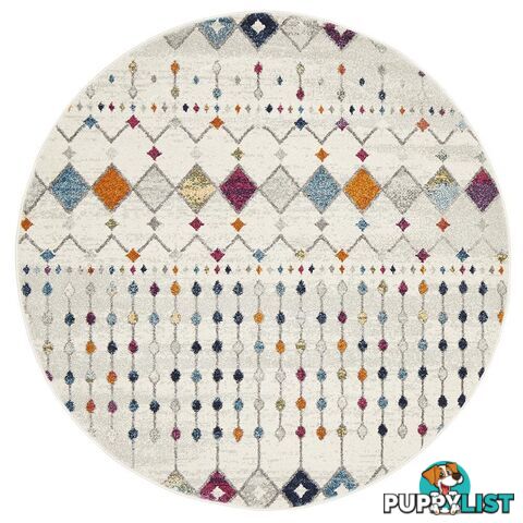 Mirage Round Peggy Multi Round Rug - Unbranded - 9375321837590