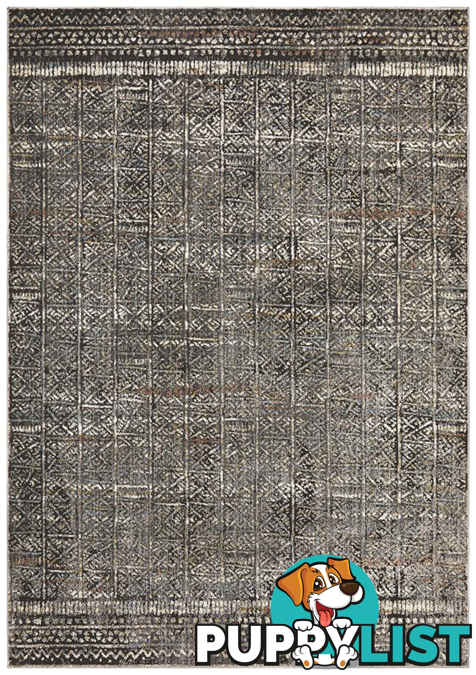 Jezebel Fluid Evening Modern Grey Rug - Unbranded - 9375321827775