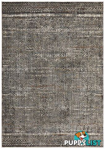 Jezebel Fluid Evening Modern Grey Rug - Unbranded - 9375321827775