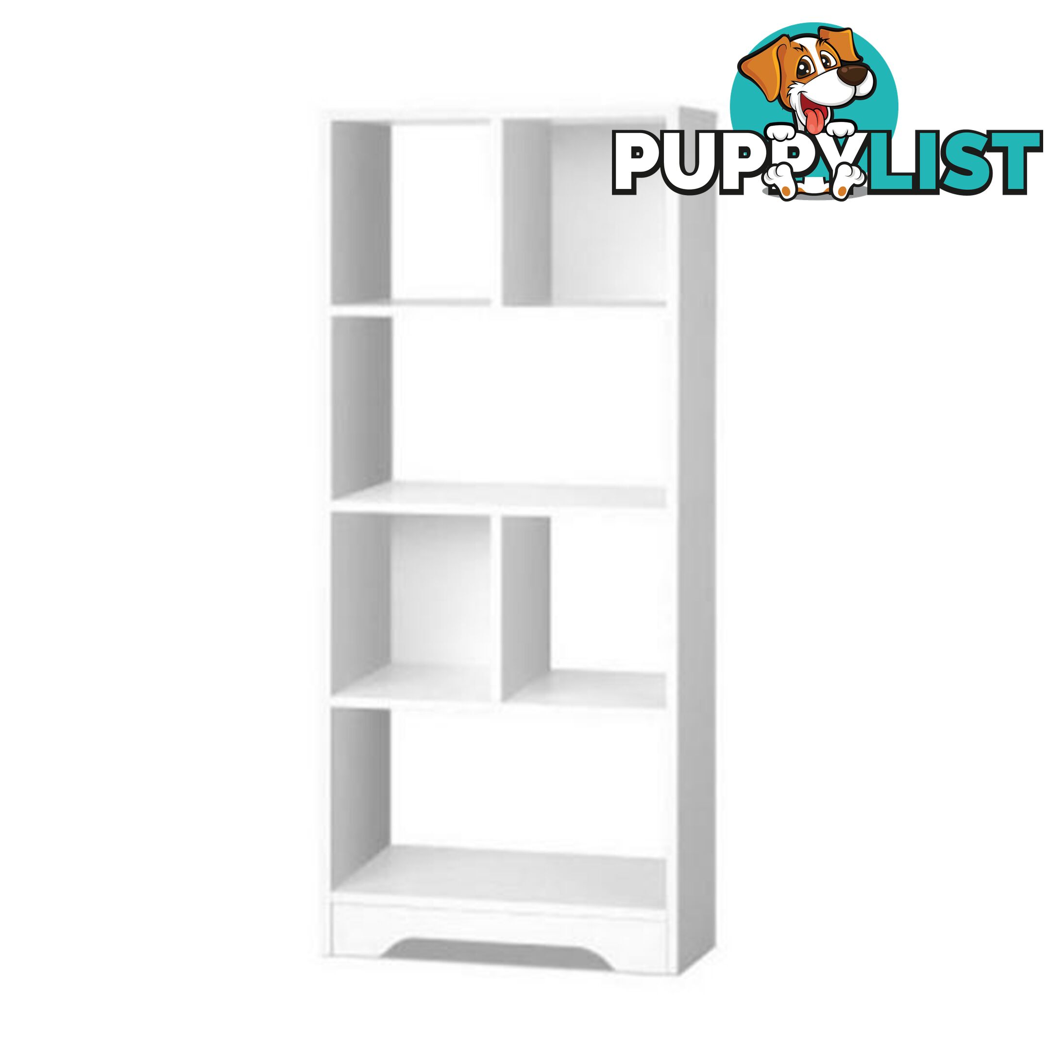 Display Shelf Bookcase Storage Cabinet Bookshelf Home Office White - Artiss - 9350062278413