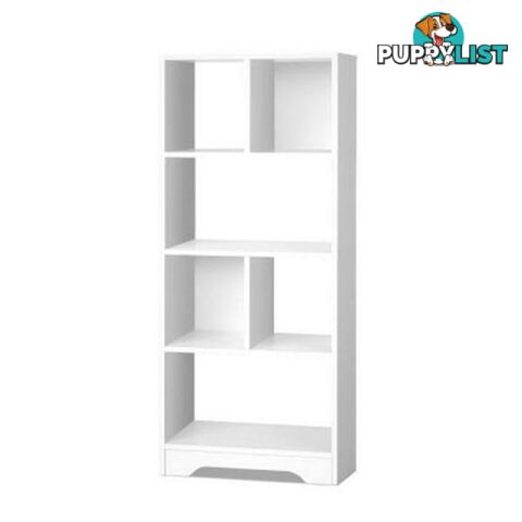 Display Shelf Bookcase Storage Cabinet Bookshelf Home Office White - Artiss - 9350062278413