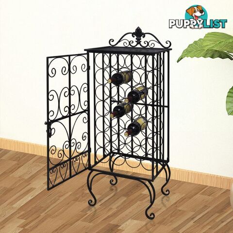 Metal Wine Cabinet Rack - Unbranded - 4326500430731