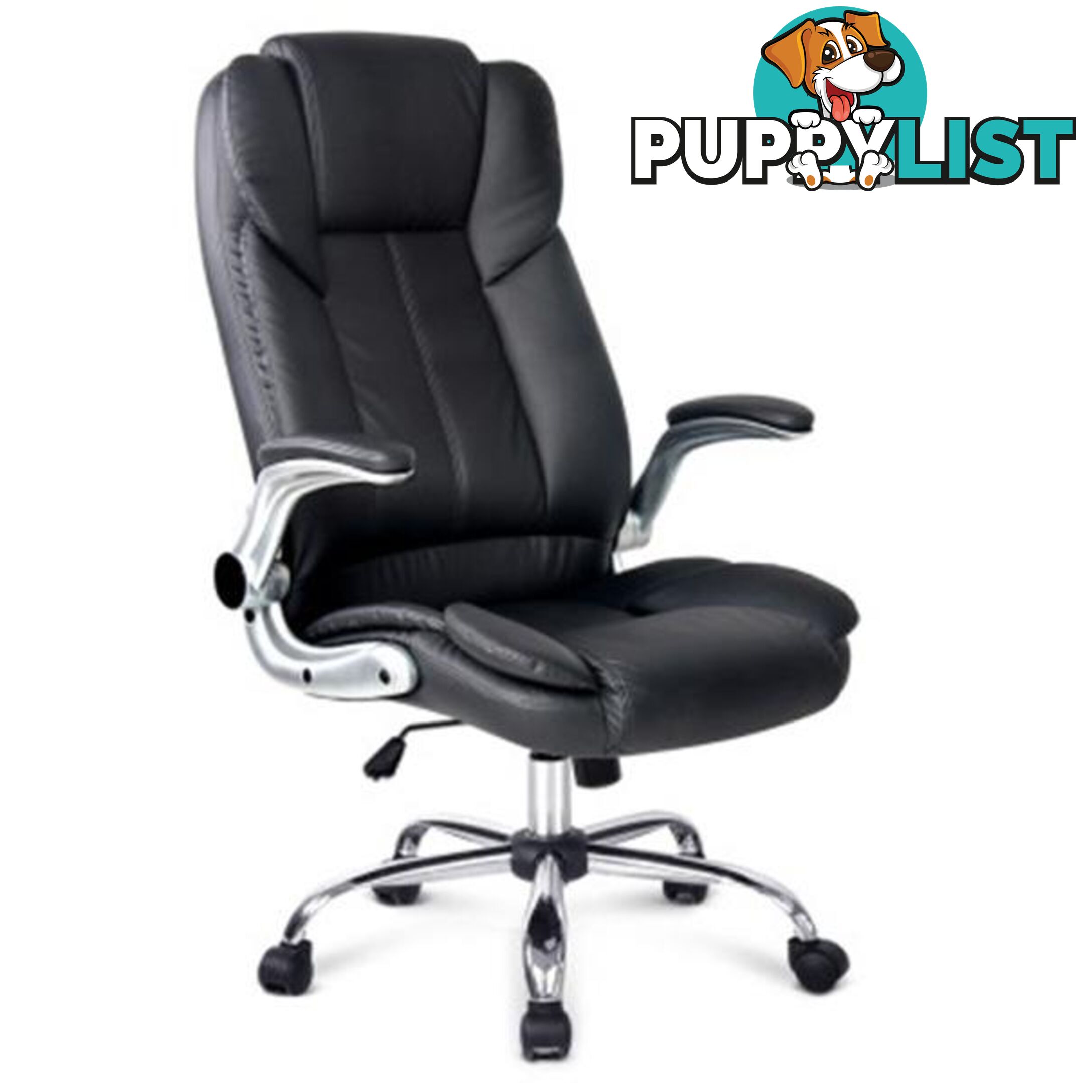 PU Leather Office Chair - Unbranded - 4326500256294