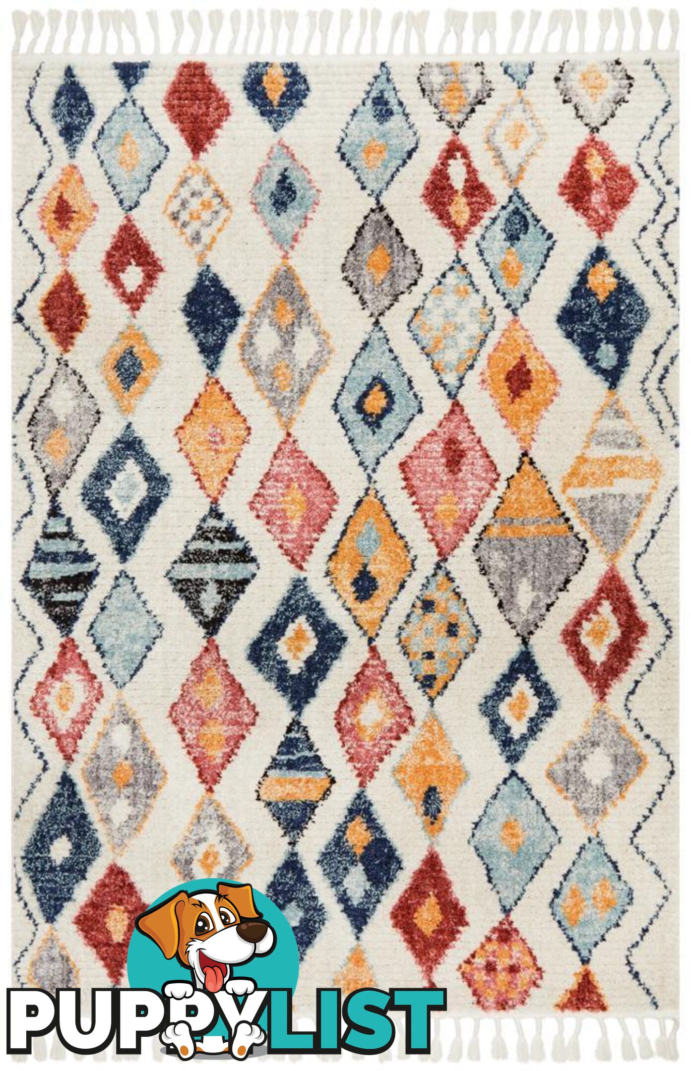 Marrakesh Renkli Pirlanta Rug - Unbranded - 9375321881609