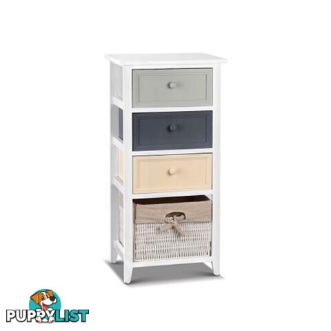 Artiss Bedroom Storage Cabinet - White - Artiss - 9350062158449