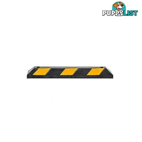 90 Cm Rubber Curb Parking Guide Wheel Driveway Stopper - Randy & Travis Machinery - 7427046226349