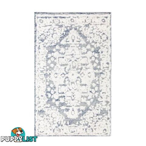 Blue White Traditional Carvan Rug - Unbranded - 787976629038