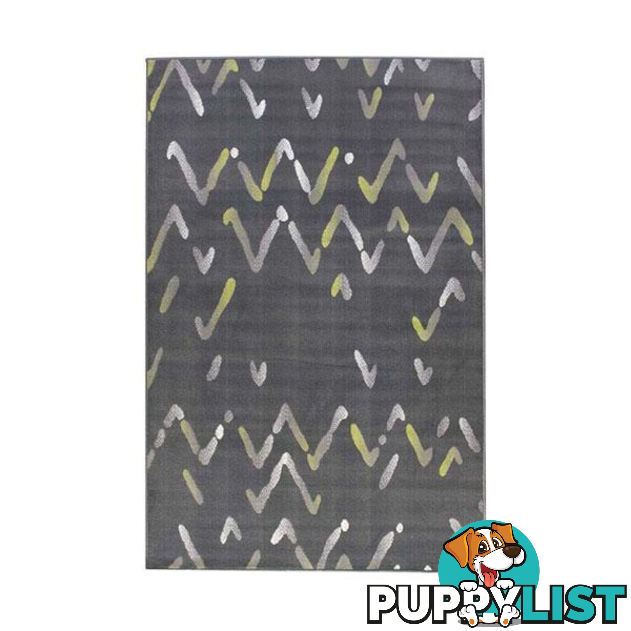 Grey Studio Polypropylene Rug - Unbranded - 9476062125745