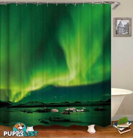 Aurora Shower Curtain - Curtain - 7427046140614