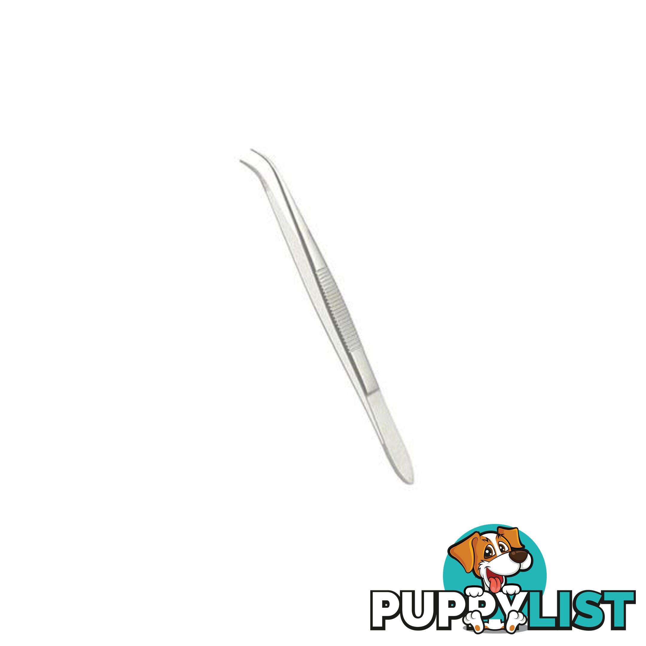 Dressing Forceps Tweezers Curved - Tweezers - 7427046220989