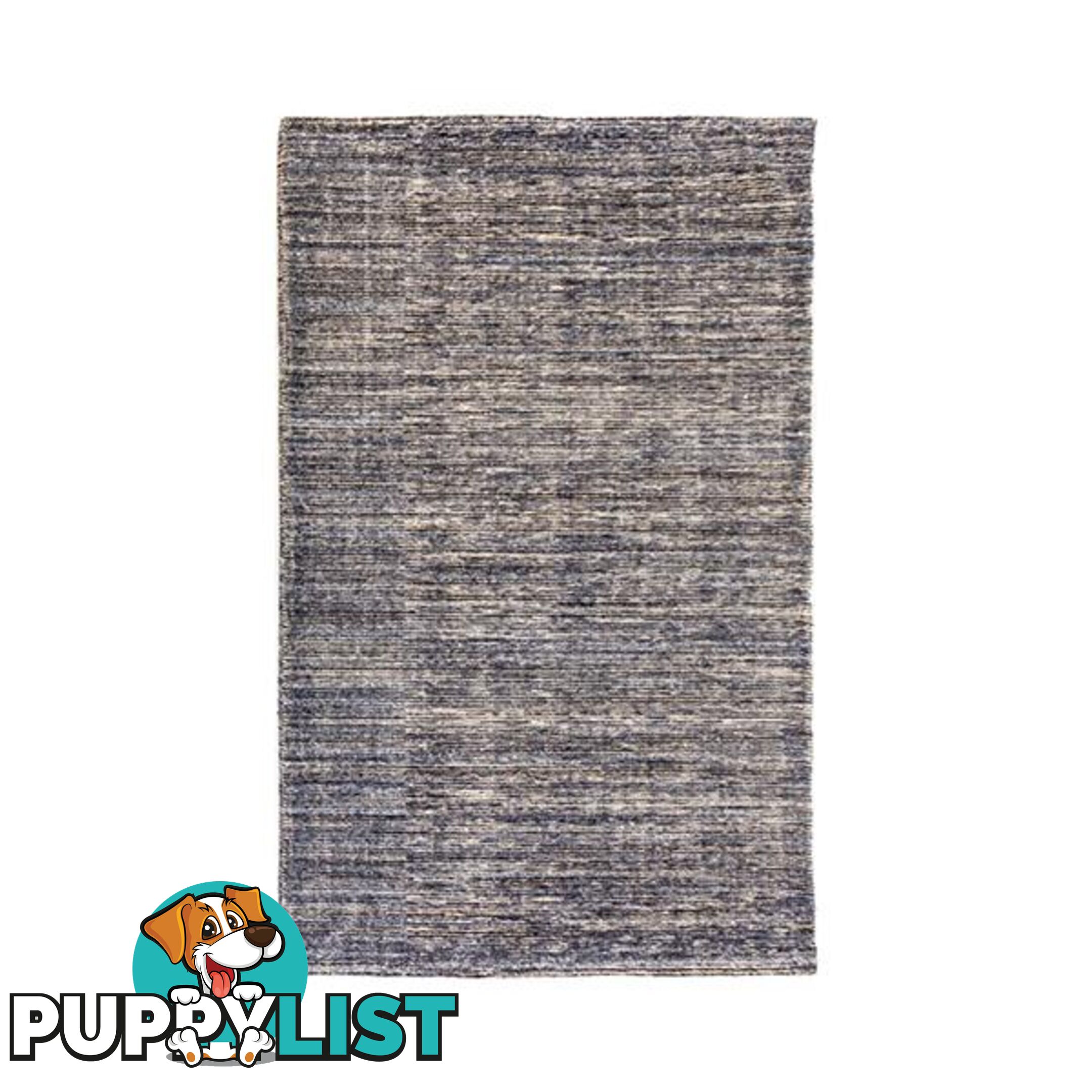 Viscose Bengal Blue Wool Rug - Unbranded - 7427005892936