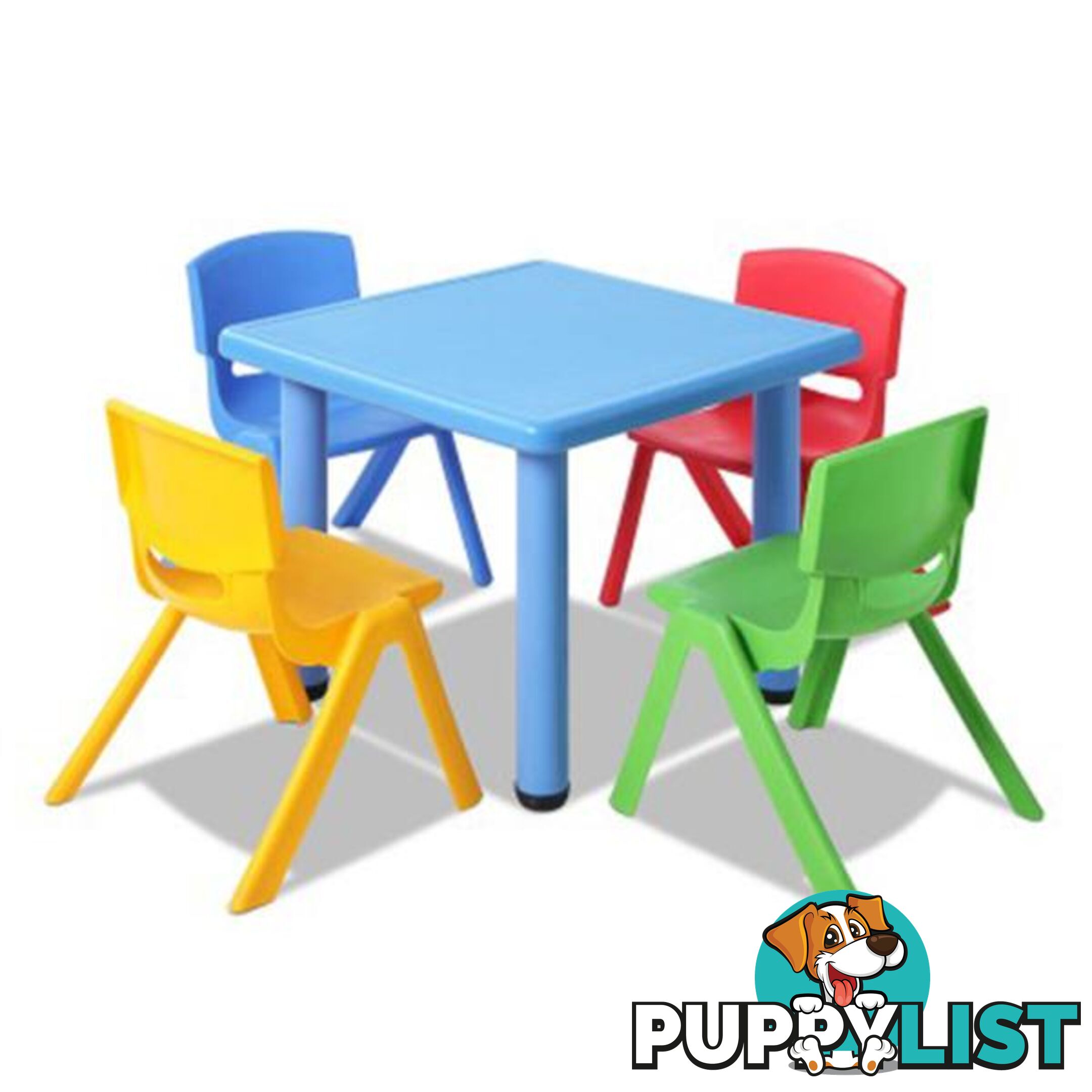 Keezi 5 Piece Kids Table And Chair Set - Keezi - 7427046187398