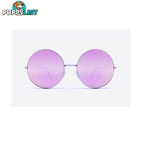 Quay Australia Dynasty Sunglasses - Silver/Pink - Quay Australia - 4326500394330