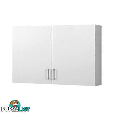 Bathroom Kitchen Bedroom Cabinet Storage Unit Cupboard Organizer White - Artiss - 9355720037043