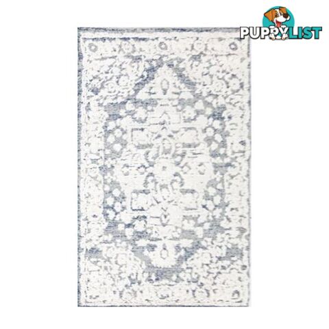 Blue White Traditional Carvan Rug - Unbranded - 787976629045