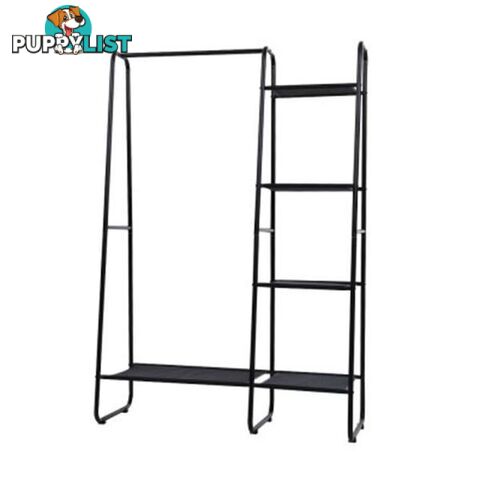 Portable Clothes Rack Garment Hanging Stand Closet Storage Shelf Home - Unbranded - 9355720077506