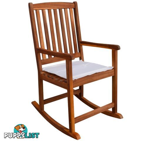 Acacia Wood Garden Rocking Chair - Unbranded - 4326500416254