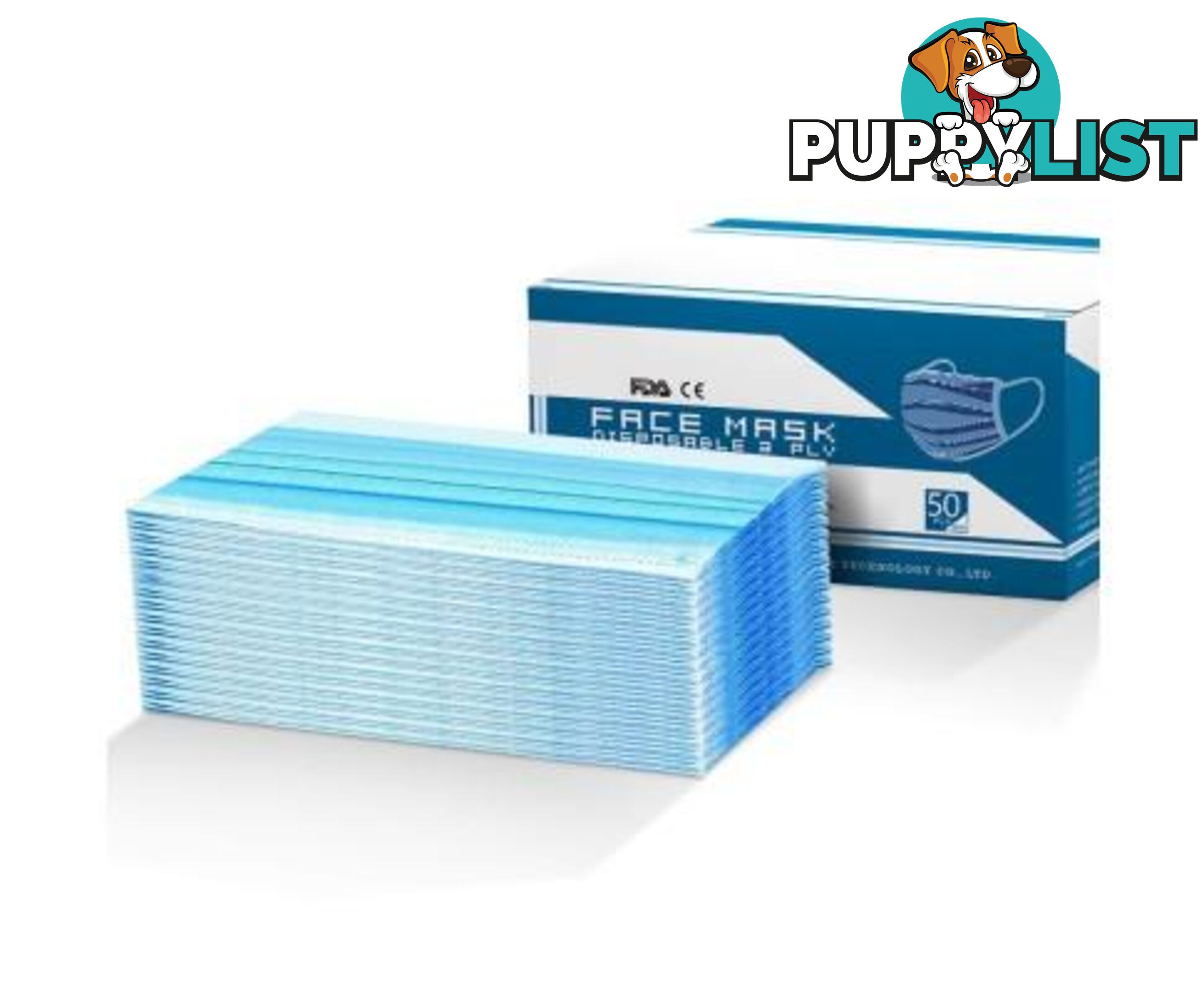 Disposable Face Mask Anti Flu Dust Masks Anti Pm2 5 3 Layer Protective - Unbranded - 9355720031065