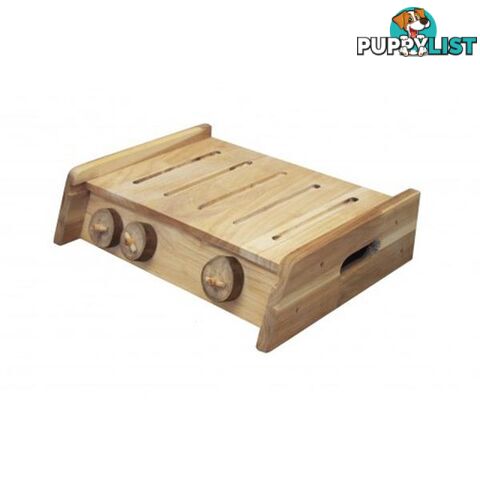 Wooden Portable BBQ - Qtoys - 8936074268959