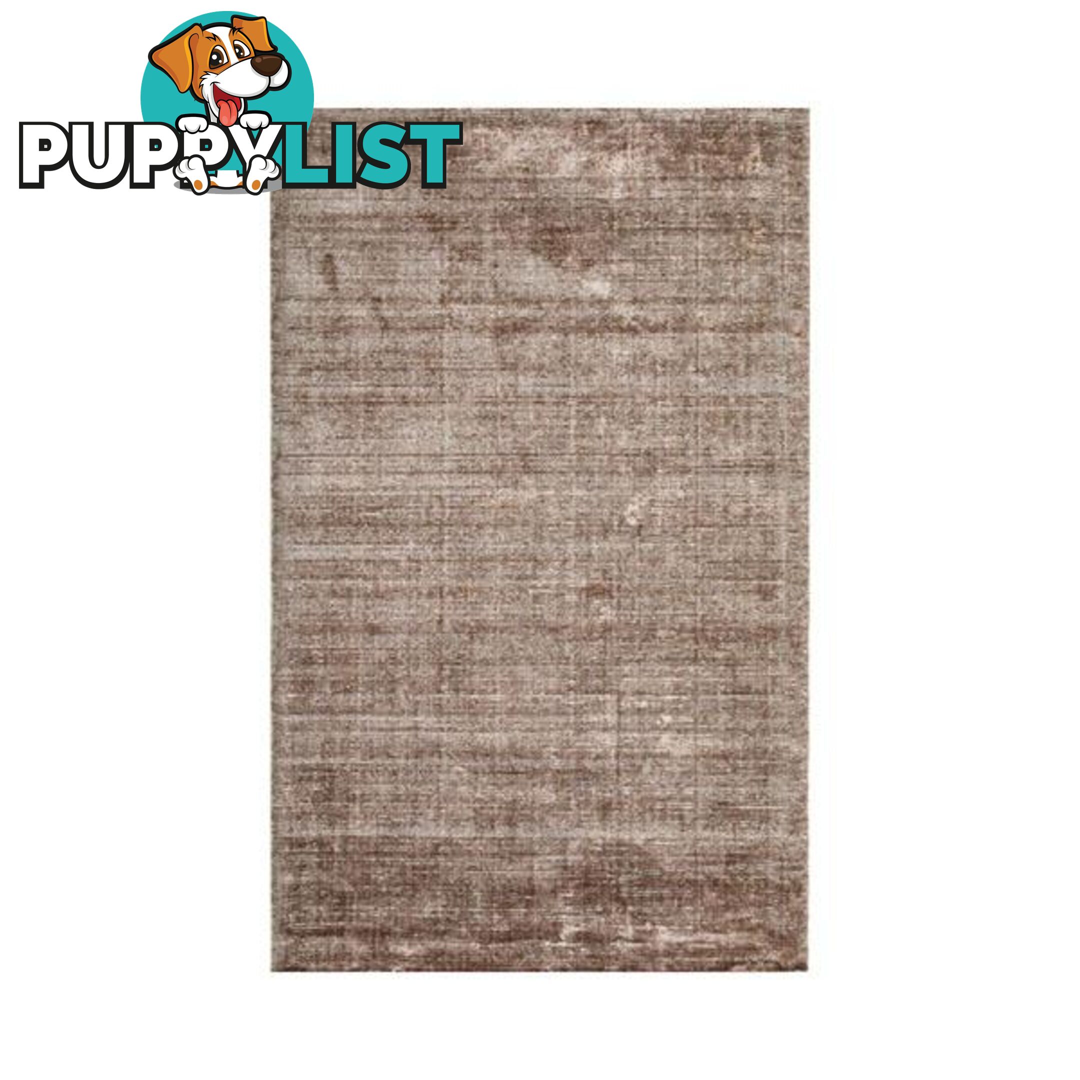 Hampton Taupe White Wool Rug - Unbranded - 7427005876394