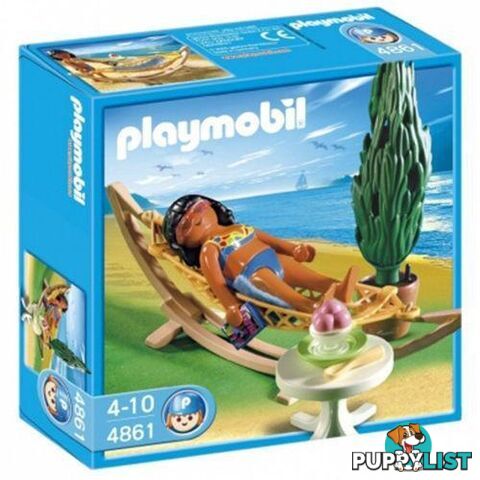 Playmobil Vacation 4861 Woman in Hammock - Playmobil - 4326500377517