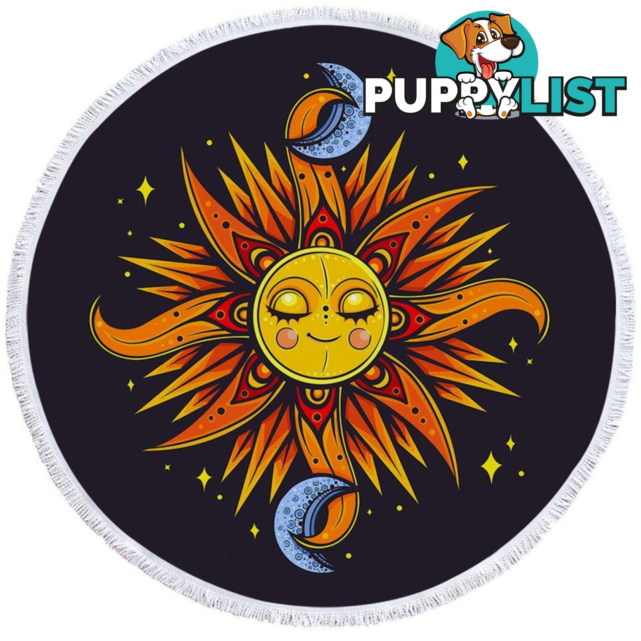 Sun and Moon Beach Towel - Towel - 7427046340939