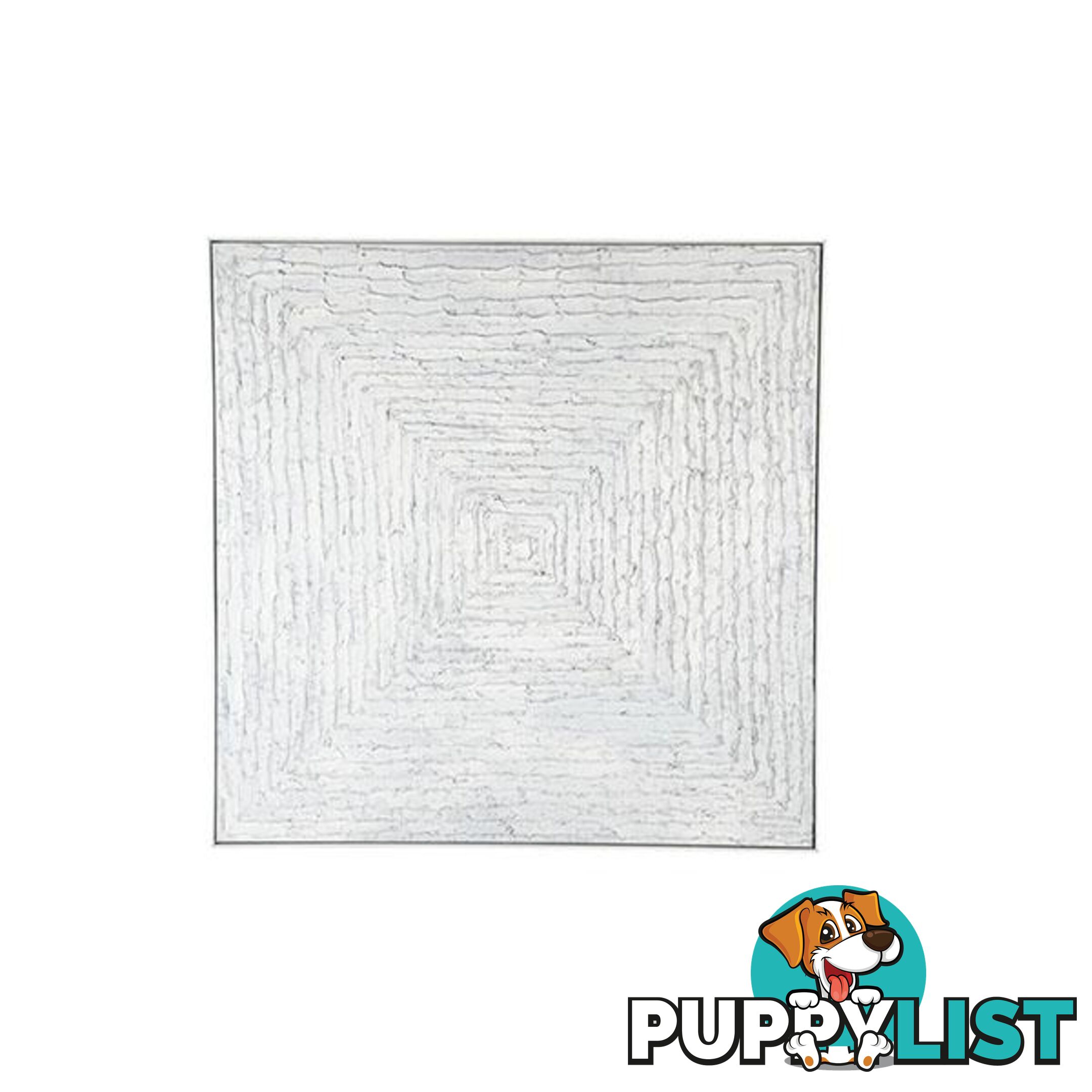 White Vortex Wall Art - Wall Art - 9320294109335