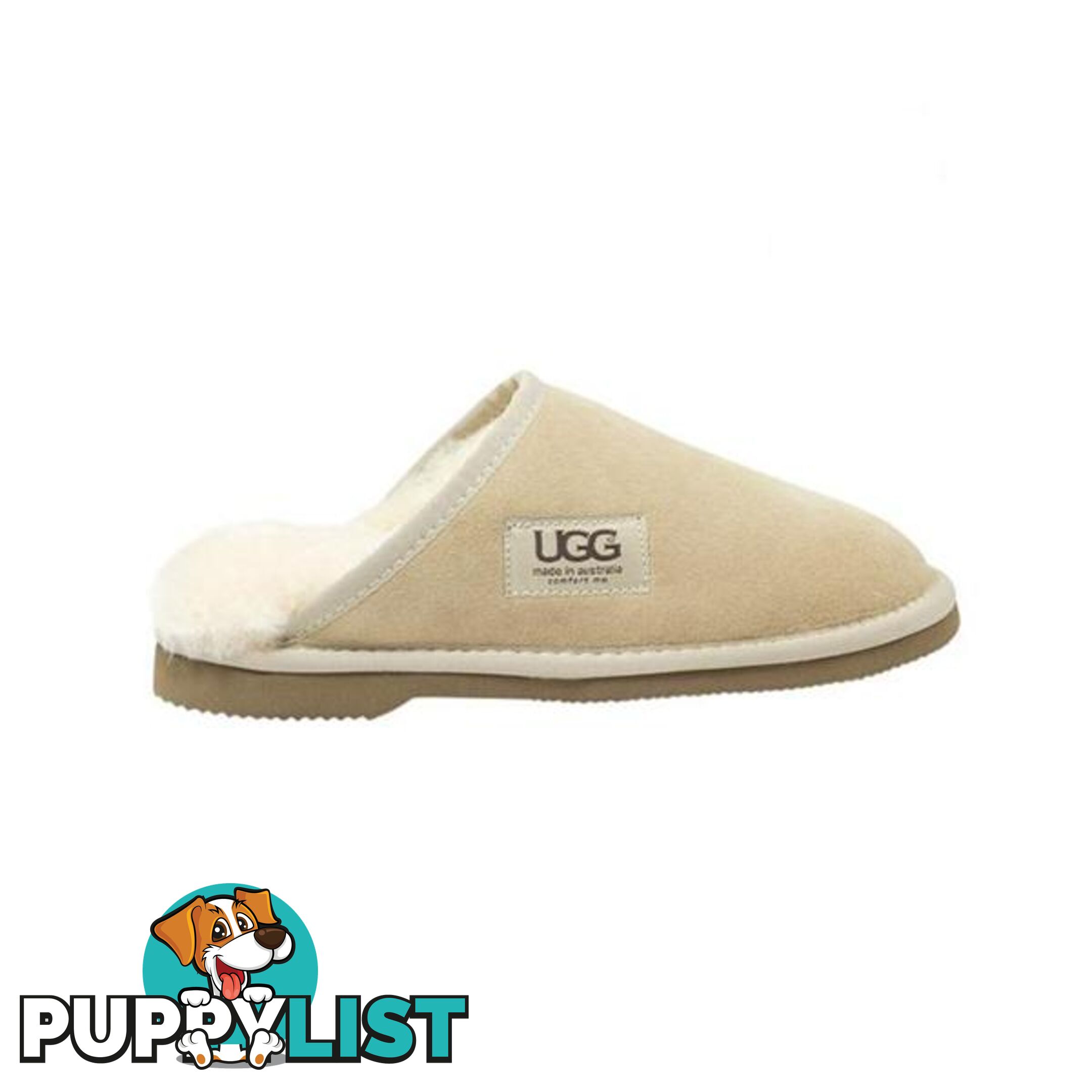 UGG Merino Sheepskin Classic Scuff Memory Foam Sand - UGG - 822427523357