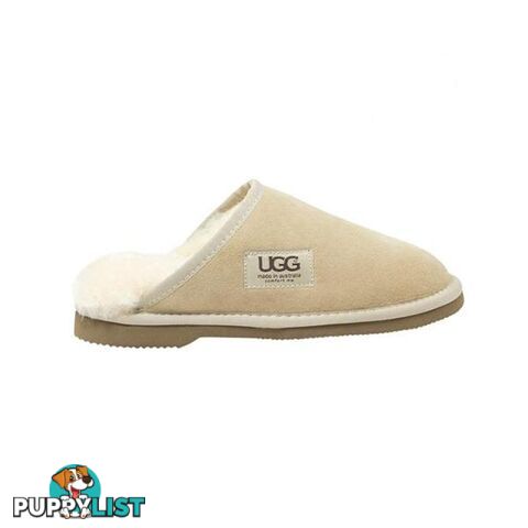 UGG Merino Sheepskin Classic Scuff Memory Foam Sand - UGG - 822427523357