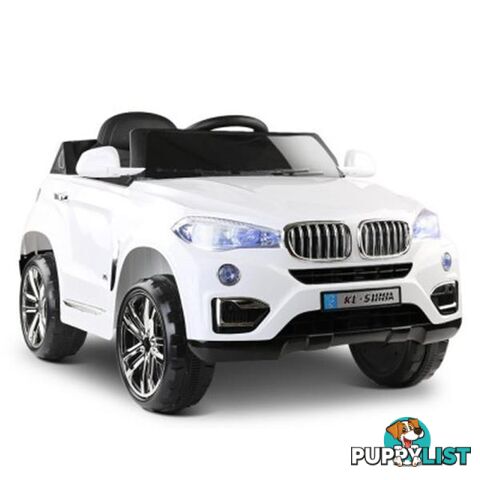 BMW Style X5 Electric Toy Car - White - BMW - 9350062166147