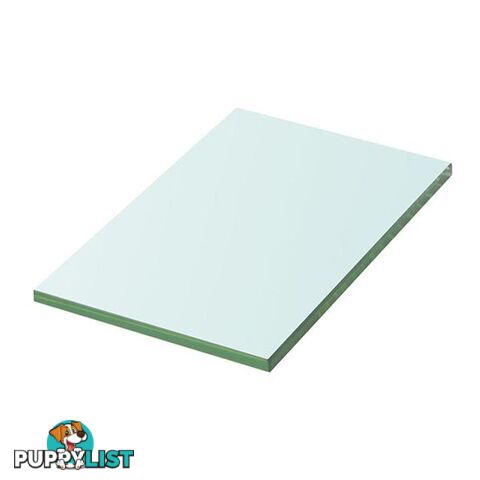 Shelf Panel Glass Clear 20X12 Cm - Glass - 7427005879975