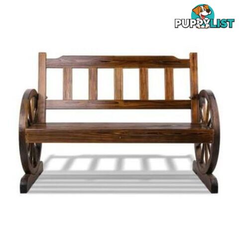 Gardeon Wooden Wagon Wheel Chair - Gardeon - 9350062166550