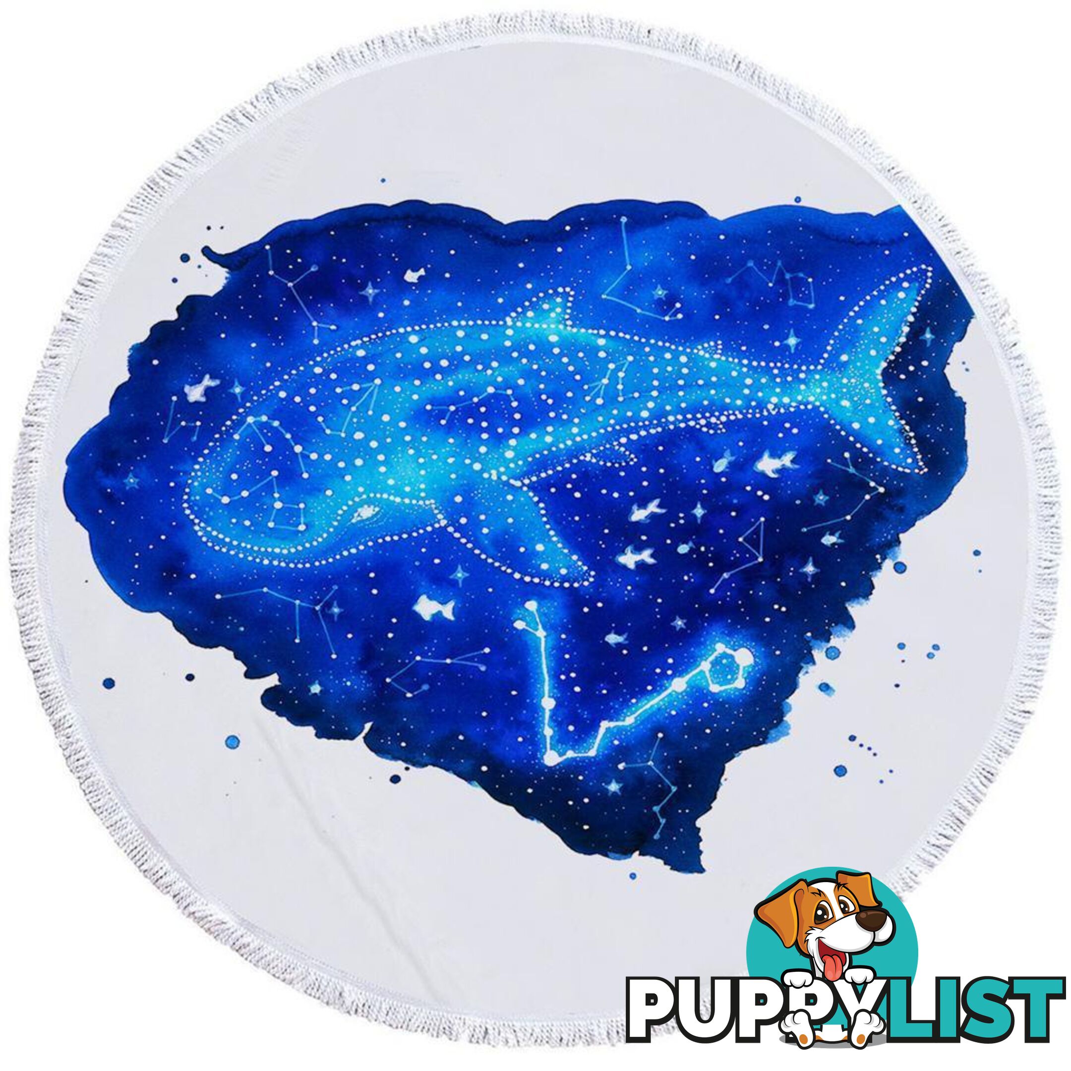 Zodiac Pisces Beach Towel - Towel - 7427046317320