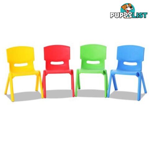 Set of 4 Kids Play Chairs - Keezi - 9350062123669