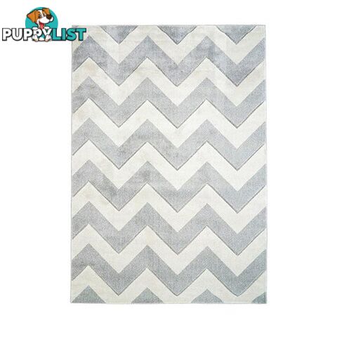 Jasper Chevron Grey White Rug - Unbranded - 7427005889165