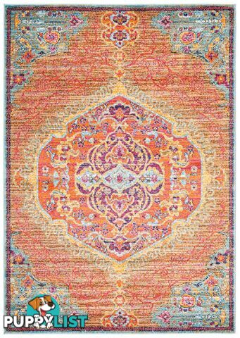 Radiance Tangerine Rug - Unbranded - 787976580476