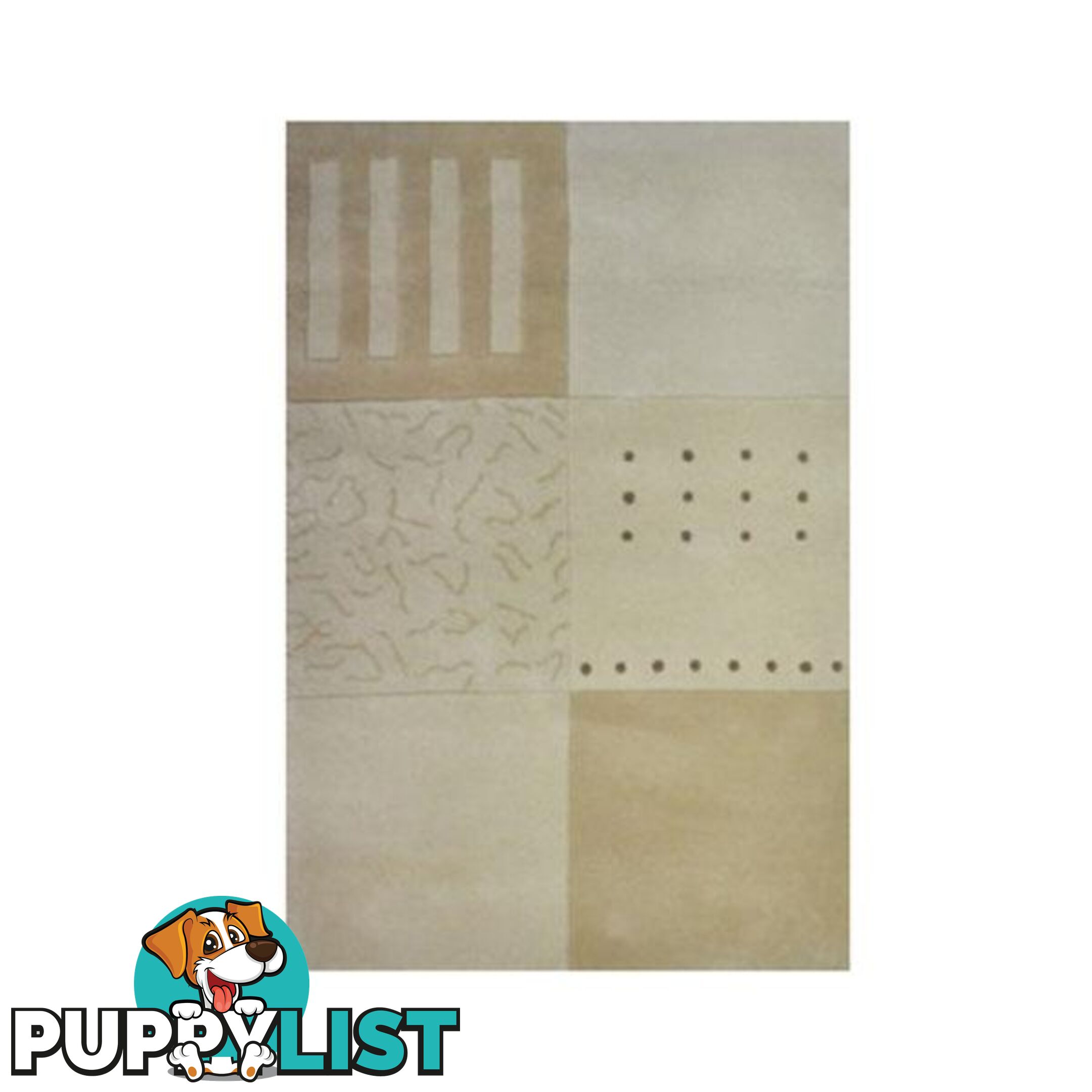 Studio Beige Wool Rug - Unbranded - 7427046164986