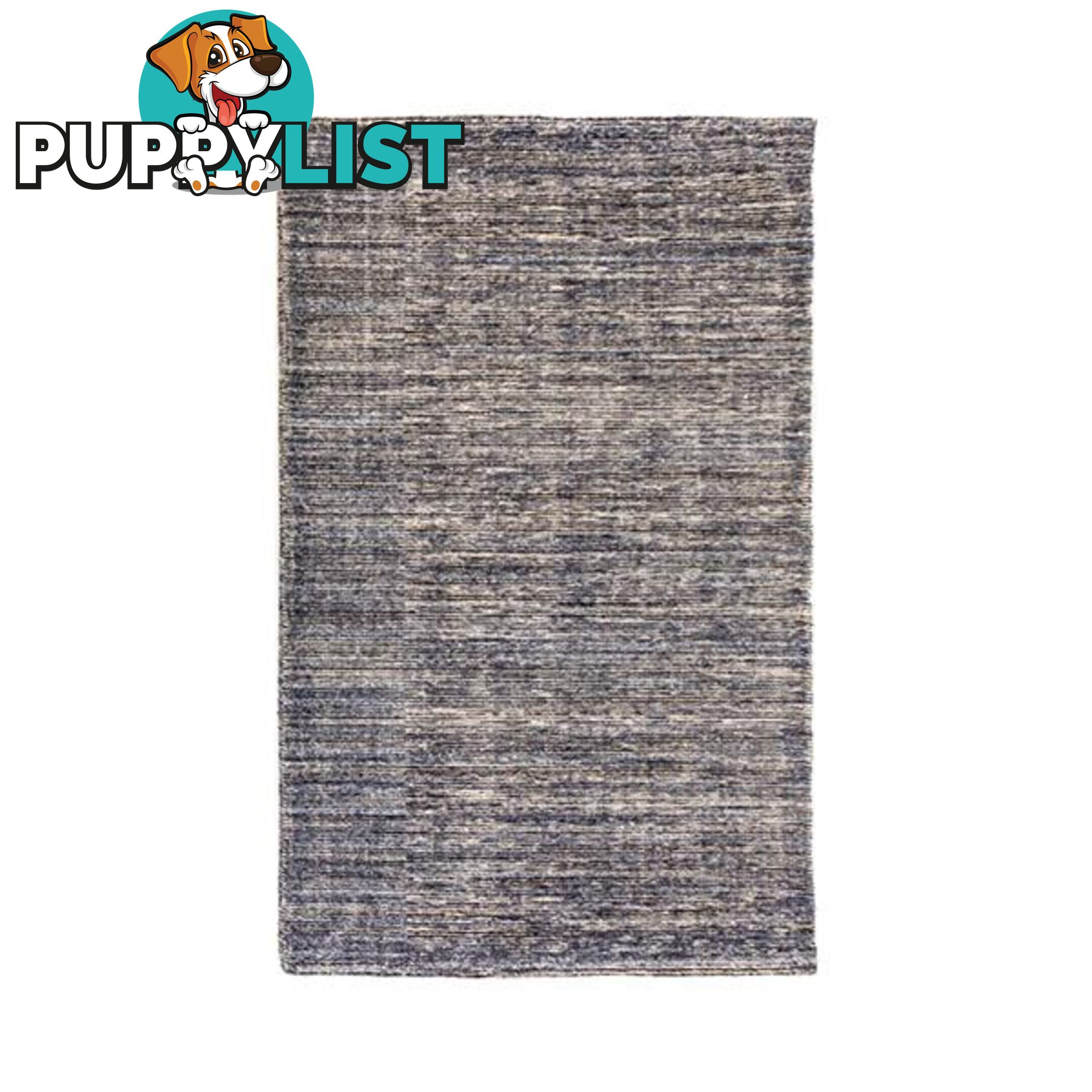 Viscose Bengal Blue Wool Rug - Unbranded - 7427005892943