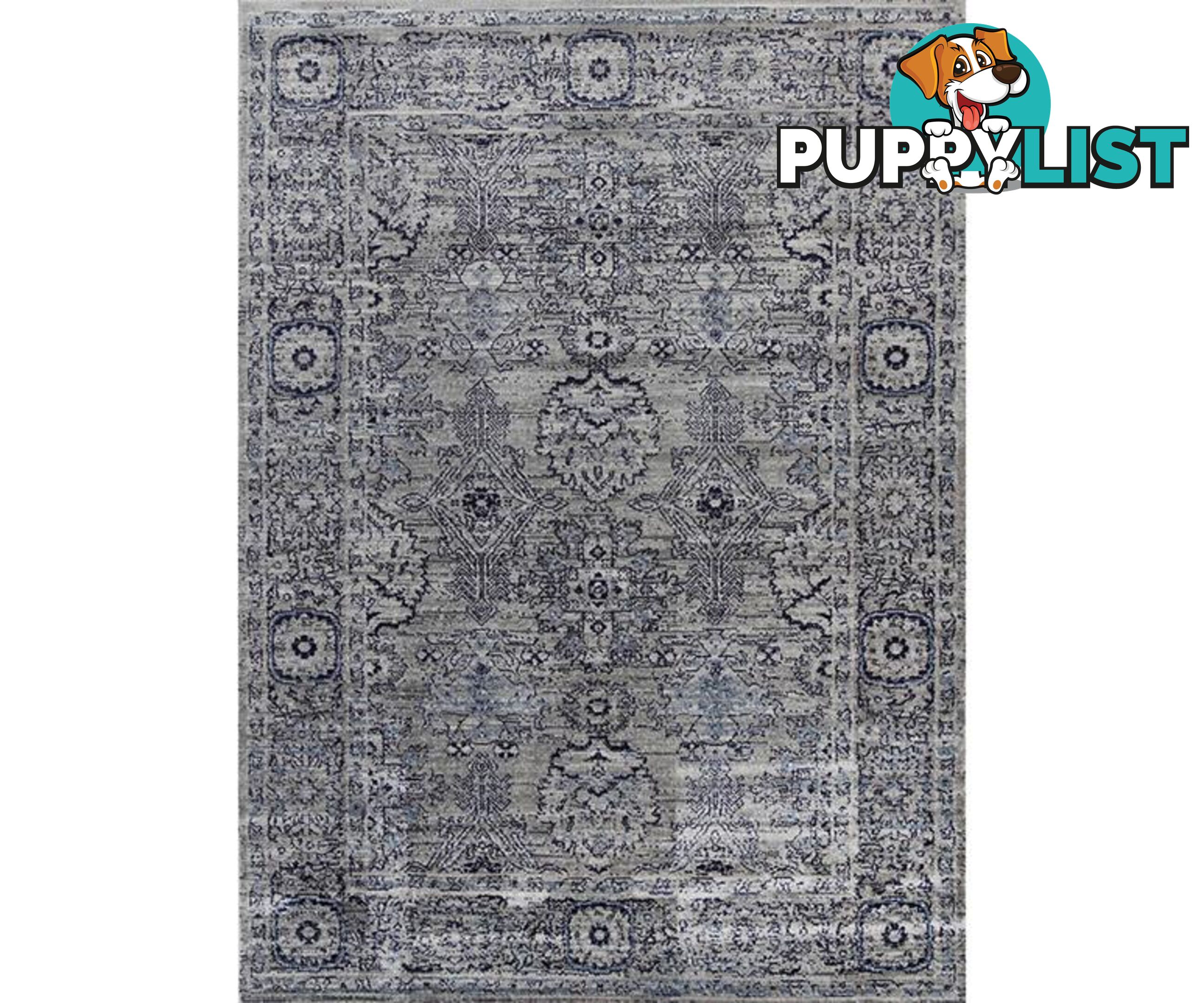 Old World Ziegler II Grey Rug - Unbranded - 9476062046705