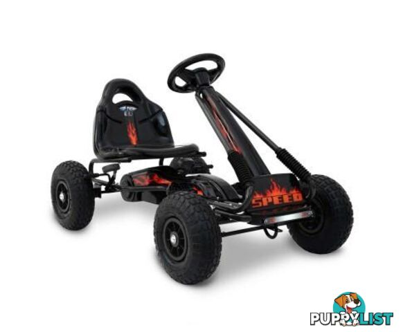 Rigo Kids Pedal Go Kart Car Ride On Toys Racing Bike - Rigo - 4344744422046