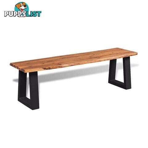 Bench Solid Acacia Wood - Unbranded - 7427046166676