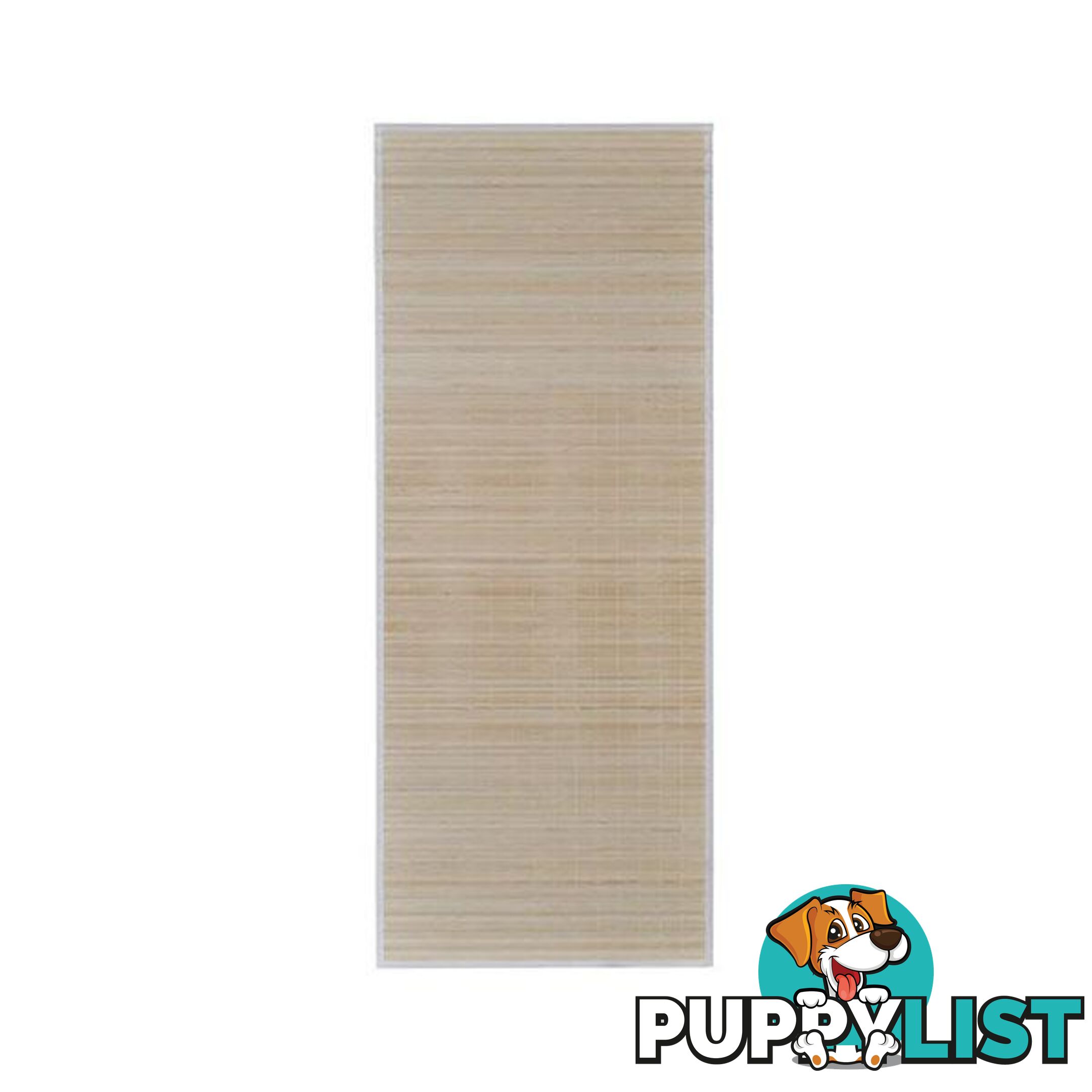 Rectangular Natural Bamboo Rug - Unbranded - 8718475888048