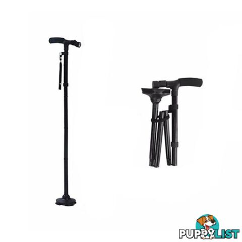 Foldable Walking Stick With Led Light - Unbranded - 787976605063